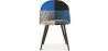 Chaise de salle à manger tapissée en patchwork - Style scandinave - Pixi image 7