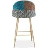 Tabouret Rembourré en Patchwork - Style Scandinave - Evelyne  image 7