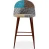 Tabouret Rembourré en Patchwork - Style Scandinave - Patty image 7