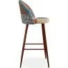 Tabouret Rembourré en Patchwork - Style Scandinave - Patty image 7