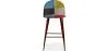 Tabouret Rembourré en Patchwork - Style Scandinave - Simona image 7