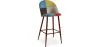 Tabouret Rembourré en Patchwork - Style Scandinave - Simona image 7