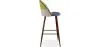 Tabouret Rembourré en Patchwork - Style Scandinave - Simona image 7
