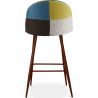 Tabouret Rembourré en Patchwork - Style Scandinave - Simona image 7