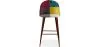 Tabouret Rembourré en Patchwork - Style Scandinave - Ray image 7