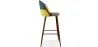 Tabouret Rembourré en Patchwork - Style Scandinave - Ray image 7