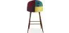 Tabouret Rembourré en Patchwork - Style Scandinave - Ray image 7