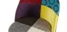 Tabouret Rembourré en Patchwork - Style Scandinave - Ray image 7