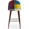 Tabouret Rembourré en Patchwork - Style Scandinave - Ray image 7