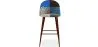 Tabouret Rembourré en Patchwork - Style Scandinave - Pixi image 7
