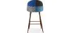 Tabouret Rembourré en Patchwork - Style Scandinave - Pixi image 7