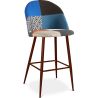 Tabouret Rembourré en Patchwork - Style Scandinave - Pixi image 7