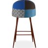 Tabouret Rembourré en Patchwork - Style Scandinave - Pixi image 7
