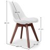 Chaise de salle à manger - Style scandinave - Denisse image 7