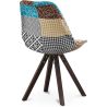 Chaise de Salle à Manger - Revêtement Patchwork - Patty image 7