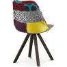 Chaise de Salle à Manger - Revêtement Patchwork -Ray image 7