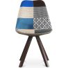 Chaise de Salle à Manger - Revêtement Patchwork - Pixi  image 7