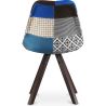 Chaise de Salle à Manger - Revêtement Patchwork - Pixi  image 7