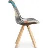 Chaise de Salle à Manger - Revêtement Patchwork - Patty image 7