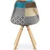 Chaise de Salle à Manger - Revêtement Patchwork - Patty image 7