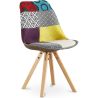 Chaise de Salle à Manger - Revêtement Patchwork - Ray image 7