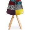 Chaise de Salle à Manger - Revêtement Patchwork - Ray image 7