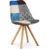 Chaise de Salle à Manger - Revêtement Patchwork - Pixi  image 7