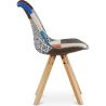 Chaise de Salle à Manger - Revêtement Patchwork - Pixi  image 7
