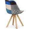 Chaise de Salle à Manger - Revêtement Patchwork - Pixi  image 7