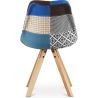 Chaise de Salle à Manger - Revêtement Patchwork - Pixi  image 7
