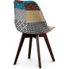Chaise de Salle à Manger - Revêtement Patchwork - Patty  image 7
