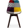 Chaise de Salle à Manger - Revêtement Patchwork - Ray image 7