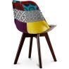 Chaise de Salle à Manger - Revêtement Patchwork - Ray image 7