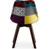 Chaise de Salle à Manger - Revêtement Patchwork - Ray image 7