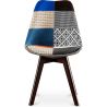 Chaise de Salle à Manger - Revêtement Patchwork - Pixi image 7