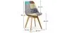 Chaise de Salle à Manger - Revêtement Patchwork - Patty image 7