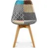 Chaise de Salle à Manger - Revêtement Patchwork - Patty image 7