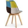 Chaise de Salle à Manger - Revêtement Patchwork - Simona image 7