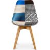 Chaise de Salle à Manger - Revêtement Patchwork - Pixi  image 7