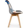 Chaise de Salle à Manger - Revêtement Patchwork - Pixi  image 7