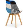 Chaise de Salle à Manger - Revêtement Patchwork - Pixi  image 7