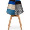 Chaise de Salle à Manger - Revêtement Patchwork - Pixi  image 7