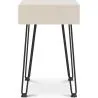 Bureau en Bois avec Tiroir - Design Scandinave - Andor image 7