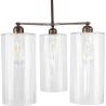 Lampe de plafond en cristal - Lampe suspendue - 3 bras - Reg image 7