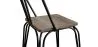 Chaise de salle à manger - Design industriel - Bois et métal - Lillor image 7