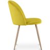 Chaise de salle à manger - Tapissée de velours - Style scandinave - Evelyne image 7