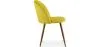 Chaise de salle à manger - Tapissée de velours - Design scandinave - Evelyne image 7