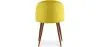 Chaise de salle à manger - Tapissée de velours - Design scandinave - Evelyne image 7