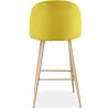 Tabouret tapissé en velours - Design scandinave - Evelyne image 7