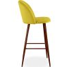 Tabouret tapissé en velours - Design scandinave - Evelyne image 7